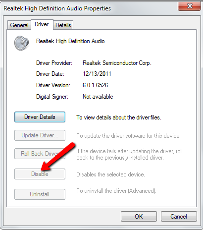 Disable Device Manager