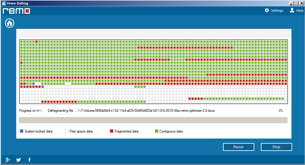 drive-utilization-main-screen