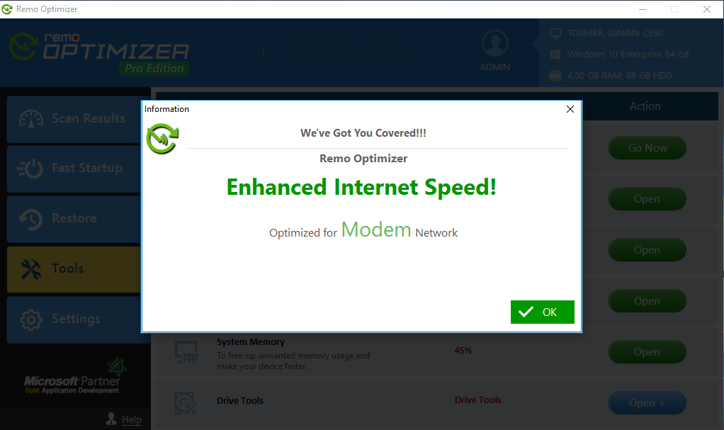 Guide to Resolve Errors on Windows with Remo Optimizer